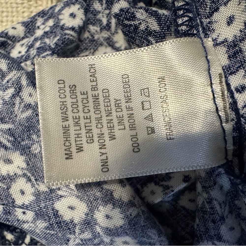 Mi Ami Floral Blue Kids Dress - Picture 6 of 6